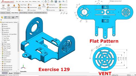 sheet metal solidworks tutorial|solidworks sheet metal drawing exercises pdf.